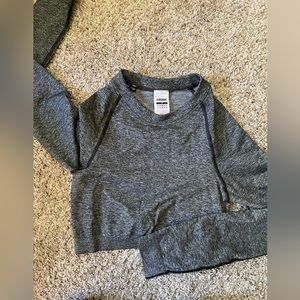 Gymshark Adapt Marl Seamless Long Sleeve Crop Top